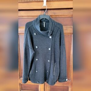 Women's Free People Oversized Wool Jacket - Size SP